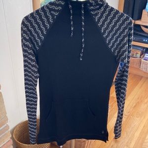 Merino Smartwool hooded pull over.